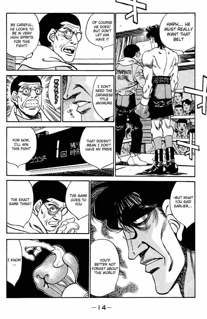 Hajime no Ippo: Fighting Spirit, Chapter 278 image 14